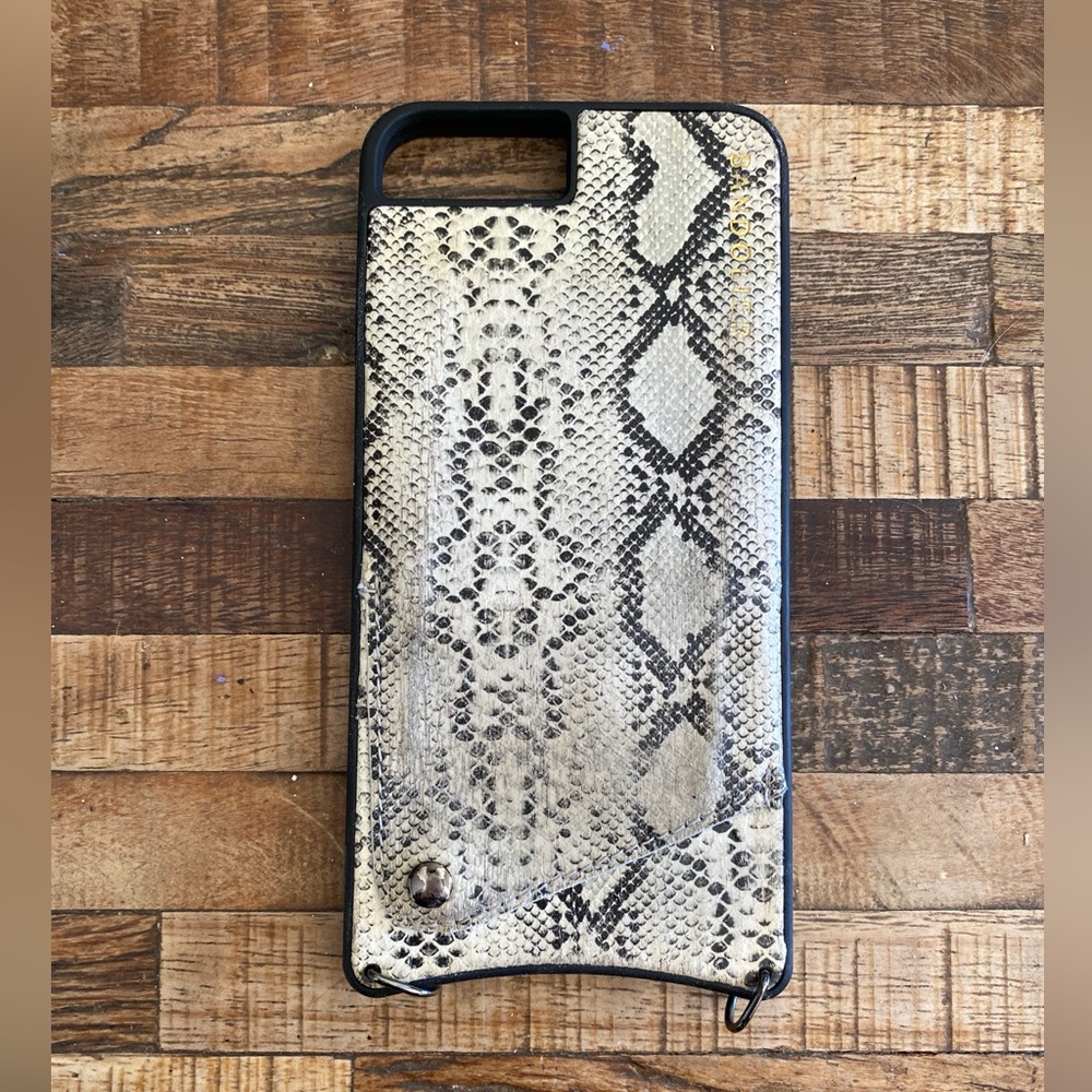 Bandolier Snakeskin Crossbody iPhone Case